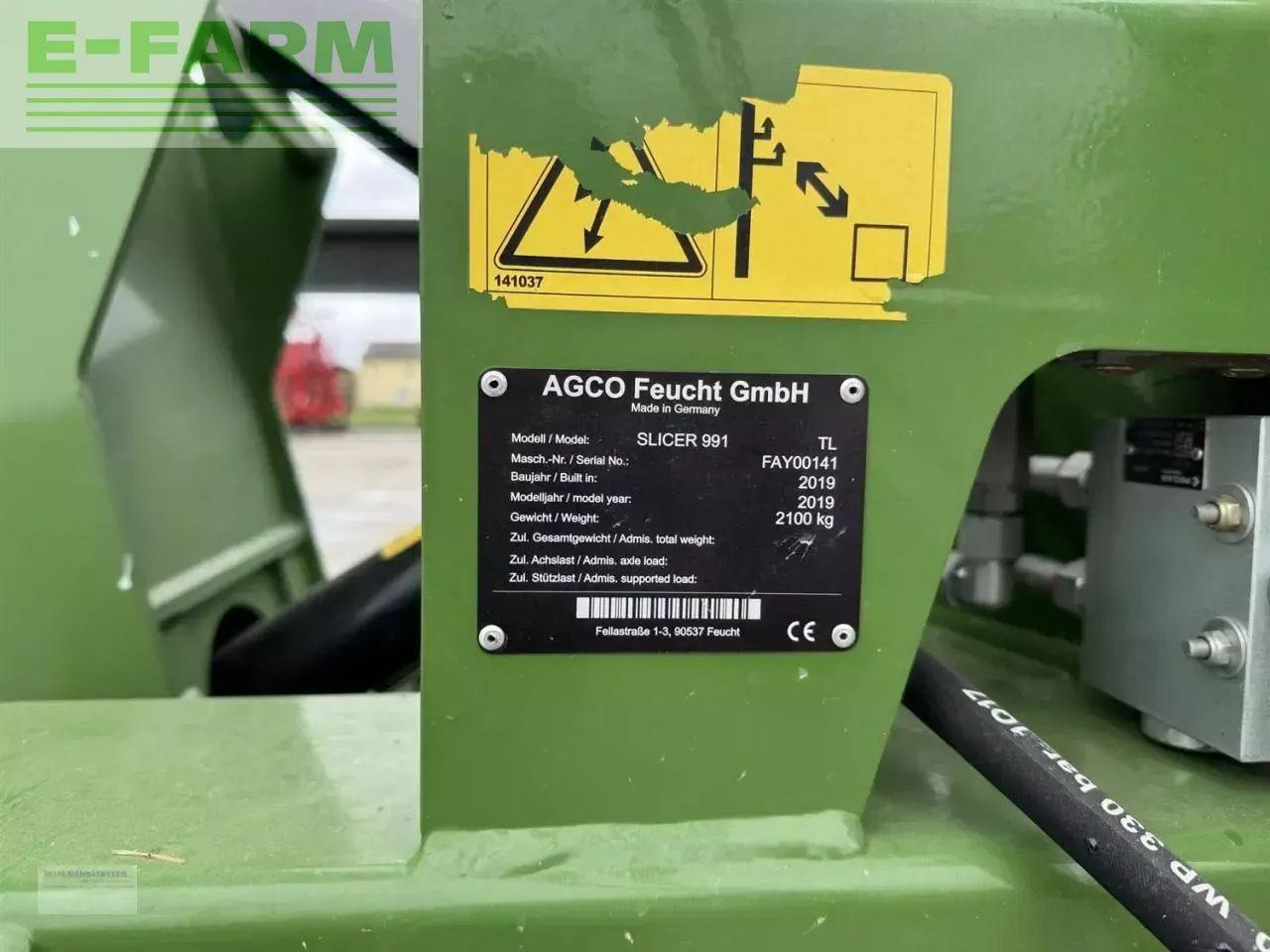 Fendt slicer 991 tl - Žací stroj: obrázek 4 Fendt slicer 991 tl - Žací stroj: obrázek 4