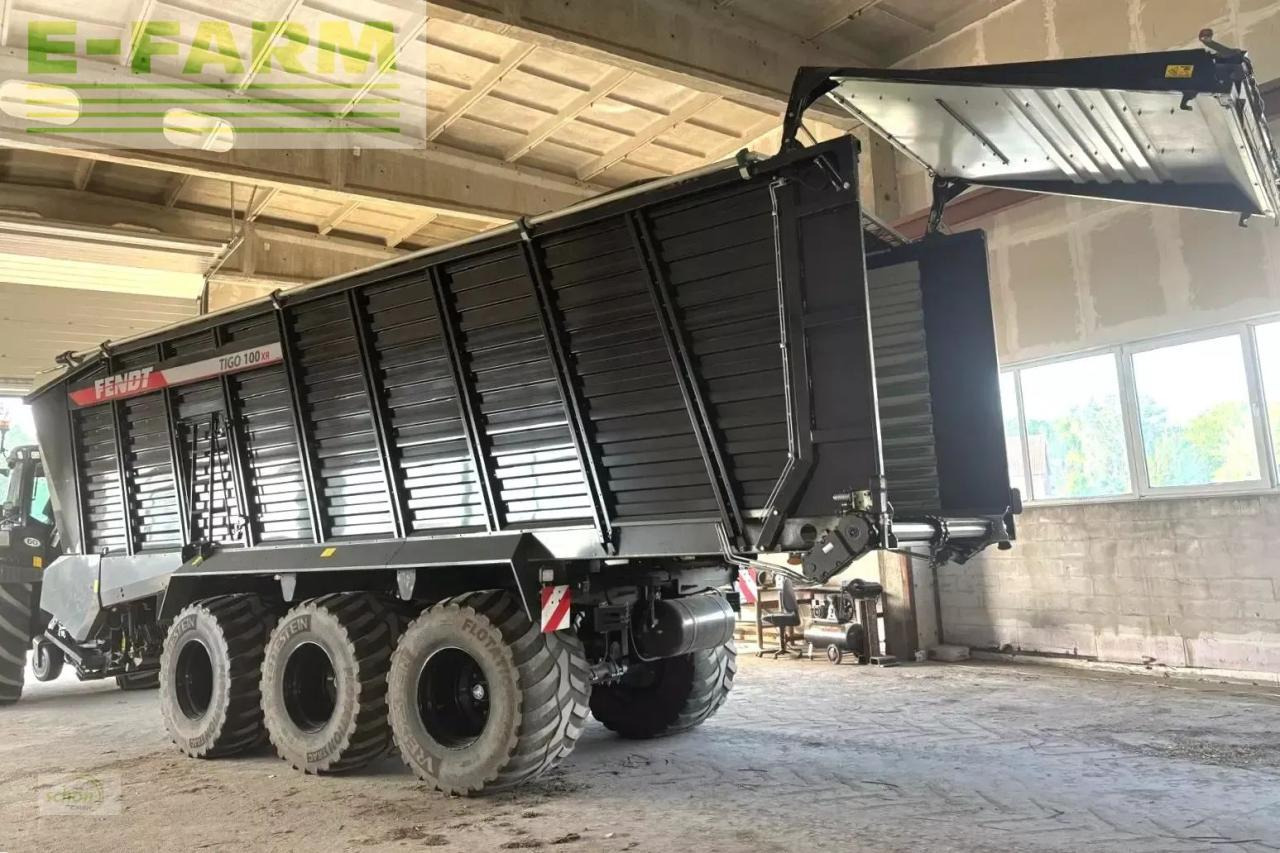 Fendt tigo 100 xr in einem guten zustand mit liftachse und laderaumabdeckung - Samonakládací vůz: obrázek 3 Fendt tigo 100 xr in einem guten zustand mit liftachse und laderaumabdeckung - Samonakládací vůz: obrázek 3