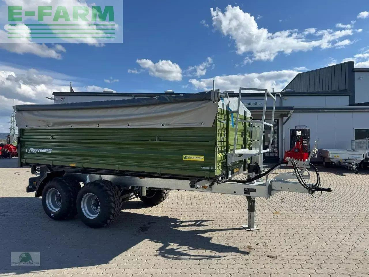 Fliegl tdk 100vr fox tandem - Zemědělský sklápěcí přívěs: obrázek 5 Fliegl tdk 100vr fox tandem - Zemědělský sklápěcí přívěs: obrázek 5