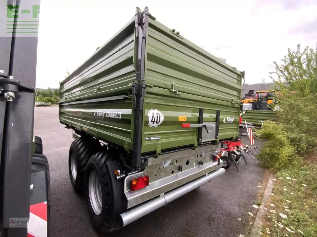 Fliegl tdk 140 - Zemědělský sklápěcí přívěs: obrázek 4 Fliegl tdk 140 - Zemědělský sklápěcí přívěs: obrázek 4
