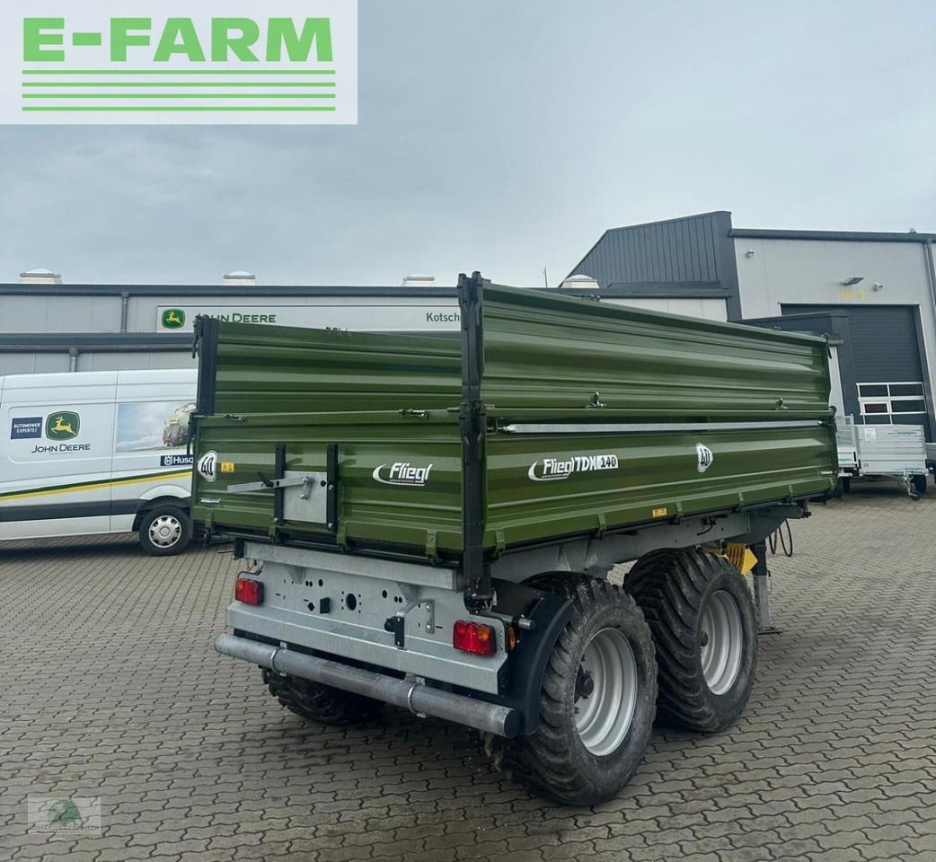 Fliegl tdk 140 fox - Zemědělský sklápěcí přívěs: obrázek 4 Fliegl tdk 140 fox - Zemědělský sklápěcí přívěs: obrázek 4