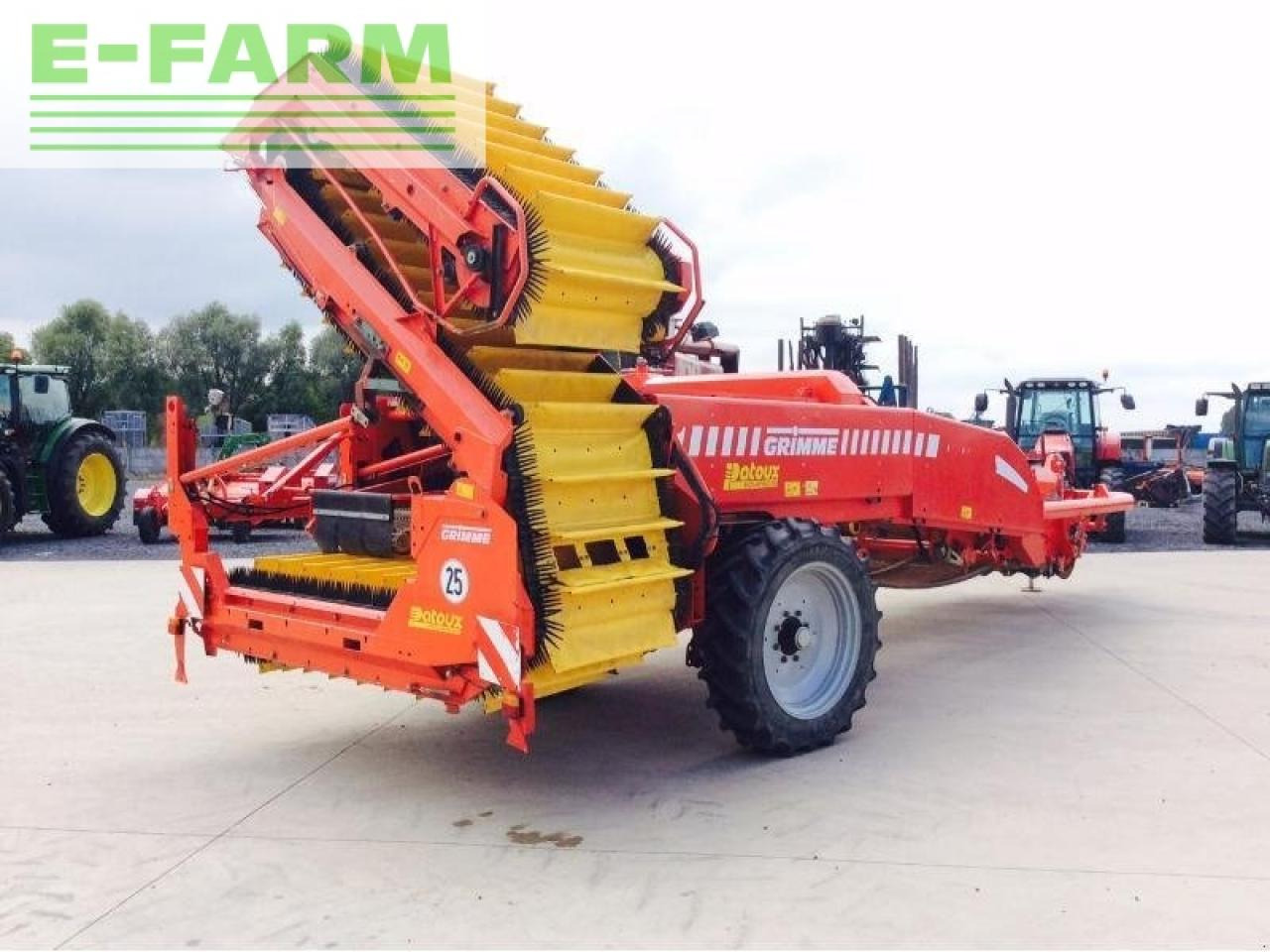 Grimme gt 170 s - Bramborový kombajn: obrázek 4 Grimme gt 170 s - Bramborový kombajn: obrázek 4