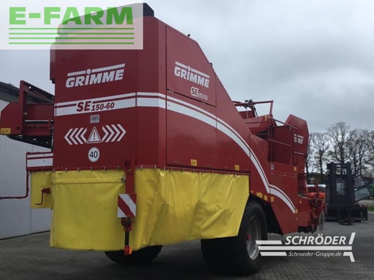 Grimme se 150-60 - Bramborový kombajn: obrázek 5 Grimme se 150-60 - Bramborový kombajn: obrázek 5
