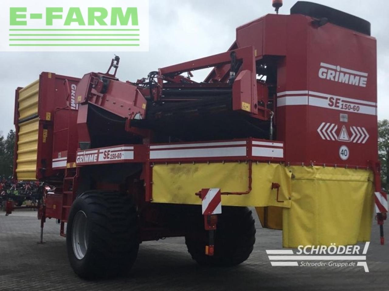 Grimme se 150-60 - Bramborový kombajn: obrázek 4 Grimme se 150-60 - Bramborový kombajn: obrázek 4