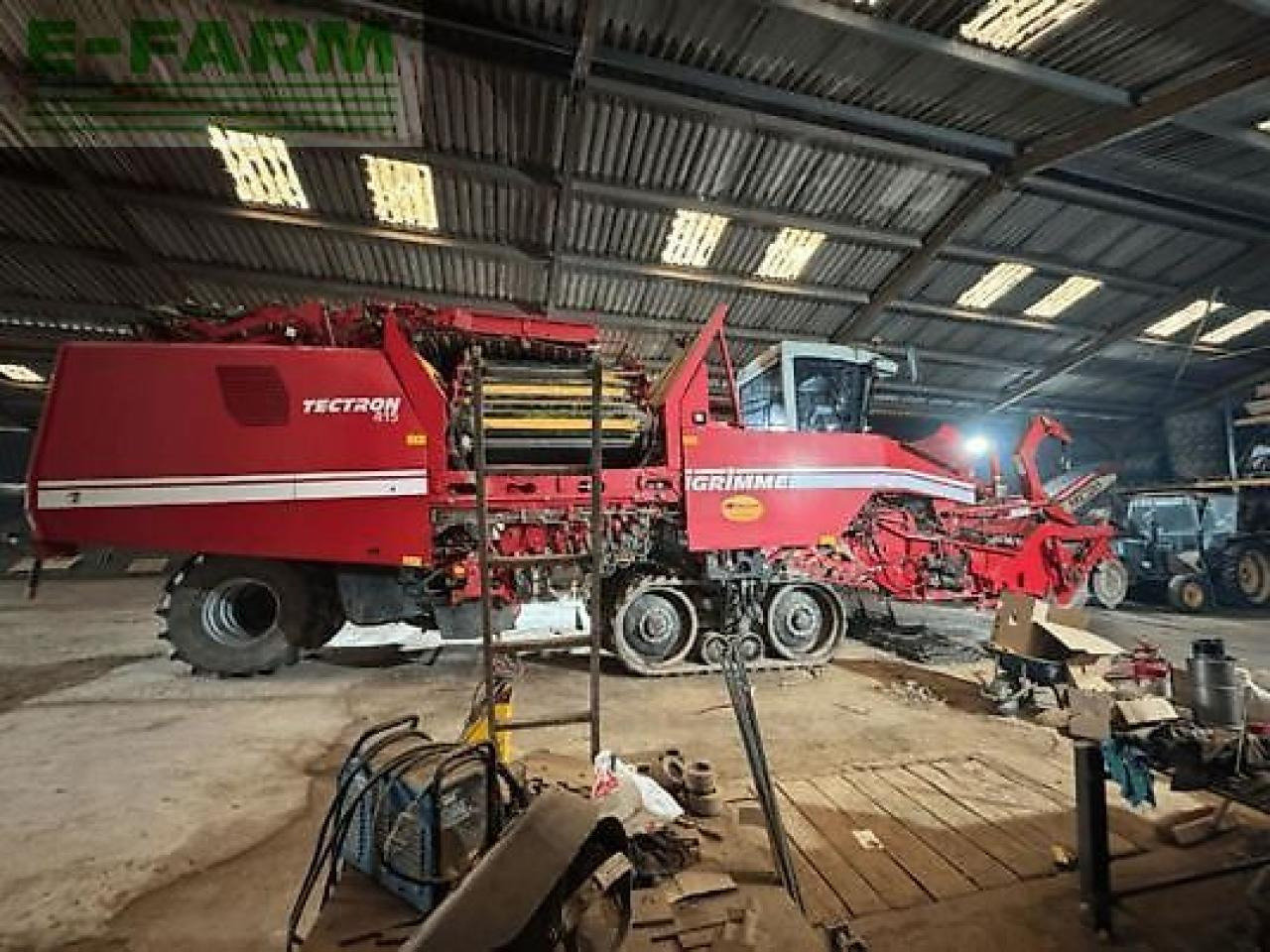 Grimme tectron 415 - Bramborový kombajn: obrázek 1 Grimme tectron 415 - Bramborový kombajn: obrázek 1