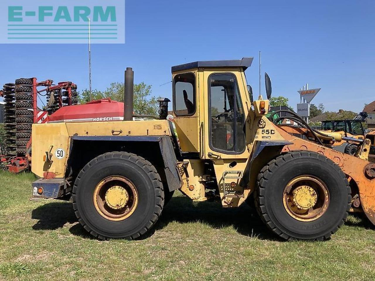 Hanomag 55 d - überladehöhe über 4 m - Mini rýpadlo: obrázek 3 Hanomag 55 d - überladehöhe über 4 m - Mini rýpadlo: obrázek 3