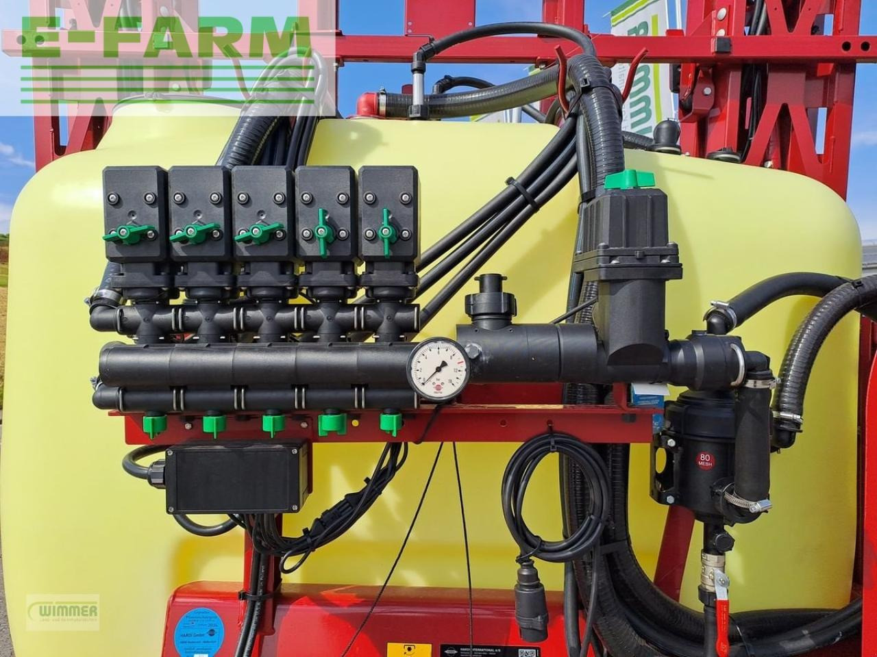 Hardi master 1000l - Tažený postřikovač: obrázek 4 Hardi master 1000l - Tažený postřikovač: obrázek 4