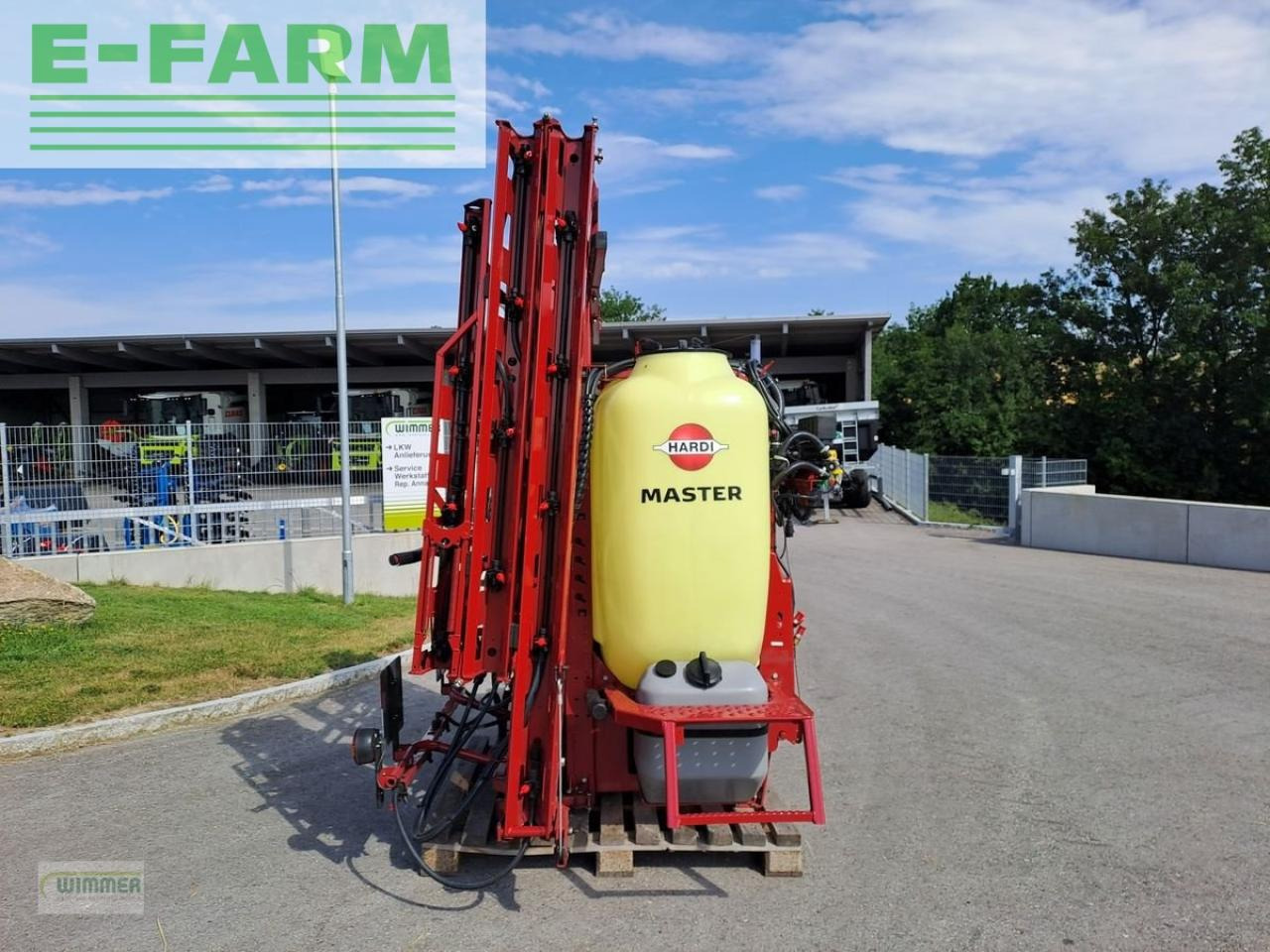 Hardi master 1000l - Tažený postřikovač: obrázek 3 Hardi master 1000l - Tažený postřikovač: obrázek 3