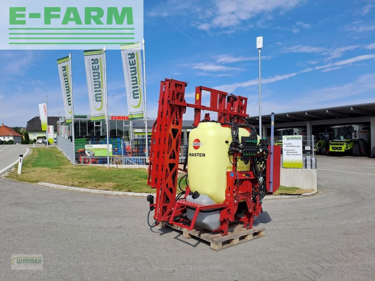Hardi master 1000l - Tažený postřikovač: obrázek 1 Hardi master 1000l - Tažený postřikovač: obrázek 1