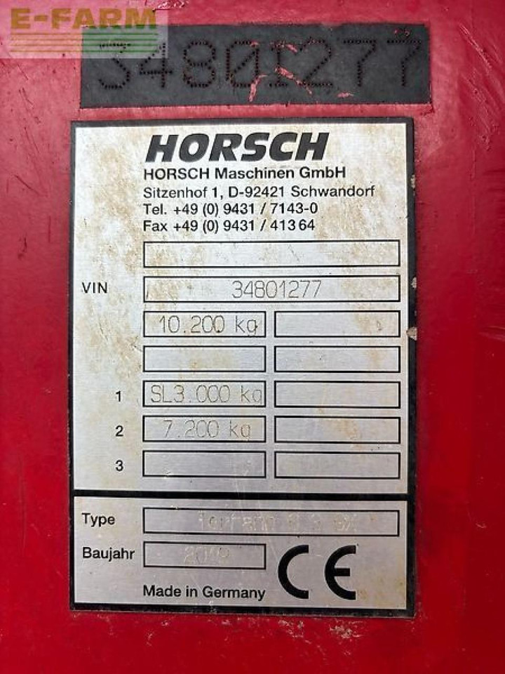 Horsch terrano 6.3 gx - Kultivátor: obrázek 5 Horsch terrano 6.3 gx - Kultivátor: obrázek 5