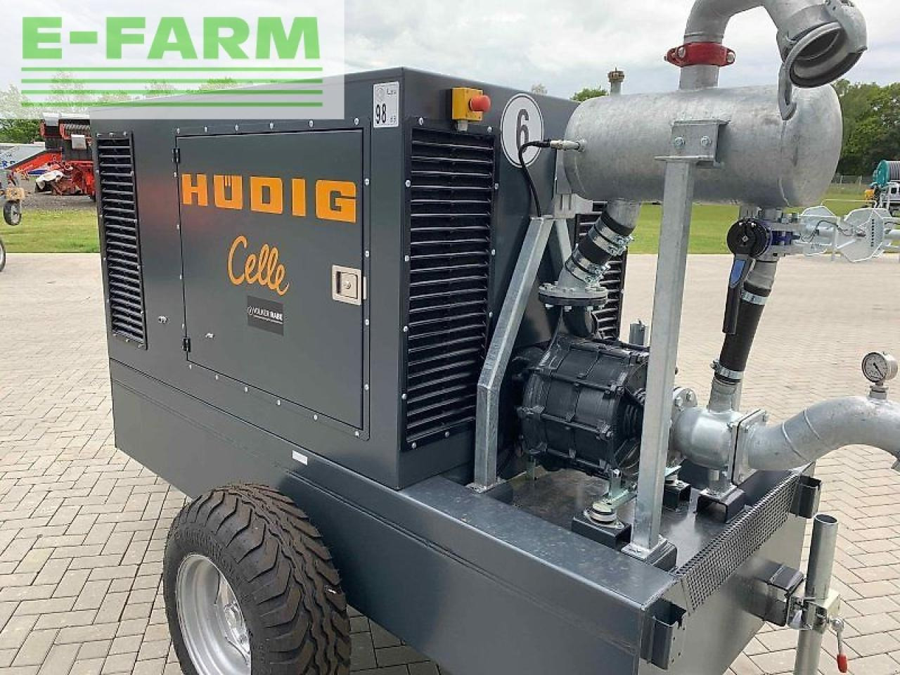 Hüdig beregnungsaggregat - typ hc910/503/44 - Zavlažovací systém: obrázek 3 Hüdig beregnungsaggregat - typ hc910/503/44 - Zavlažovací systém: obrázek 3