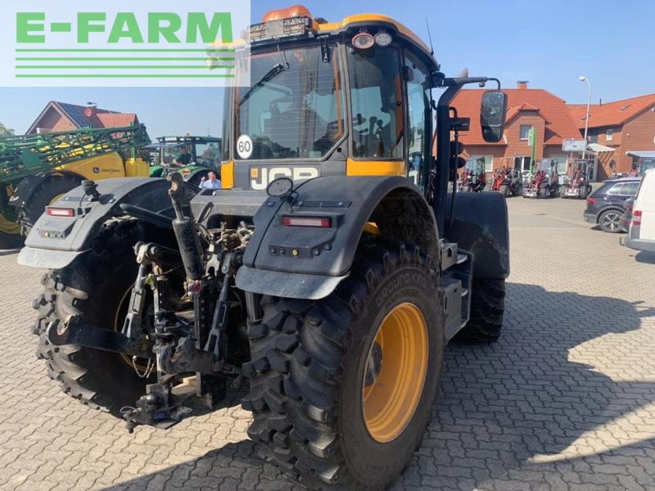 JCB 4220 fastrac mit jd-autotrac vorbereitung + stoll konsolen - Traktor: obrázek 4 JCB 4220 fastrac mit jd-autotrac vorbereitung + stoll konsolen - Traktor: obrázek 4