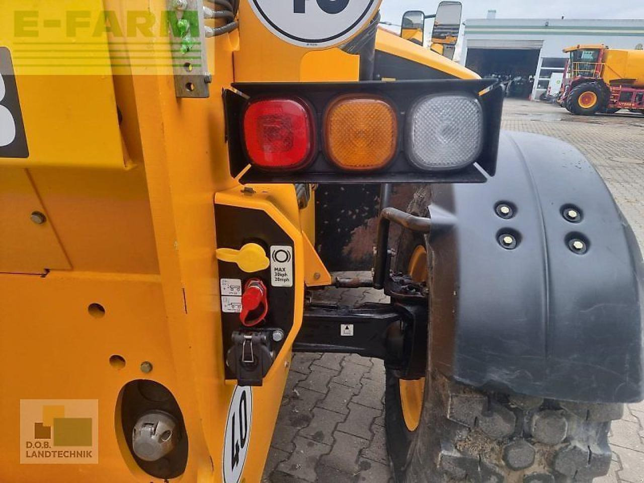 Teleskopický manipulátor JCB 535-95 agri super: obrázek 13