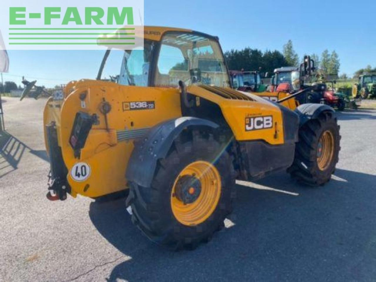 JCB 536-70 agrisuper - Teleskopický manipulátor: obrázek 4 JCB 536-70 agrisuper - Teleskopický manipulátor: obrázek 4