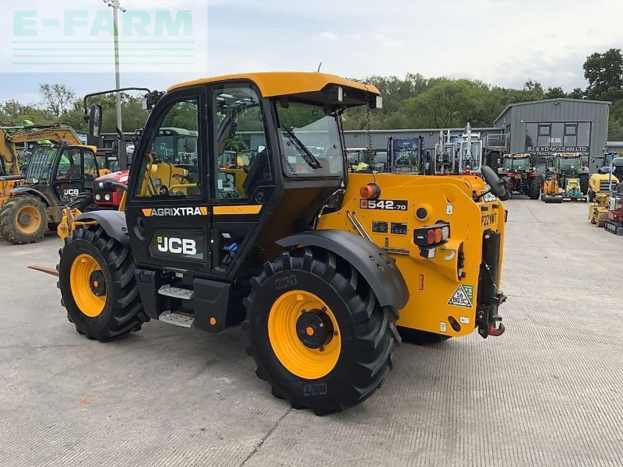 Mini rýpadlo JCB 542-70 agri xtra telehandler (st24069): obrázek 14