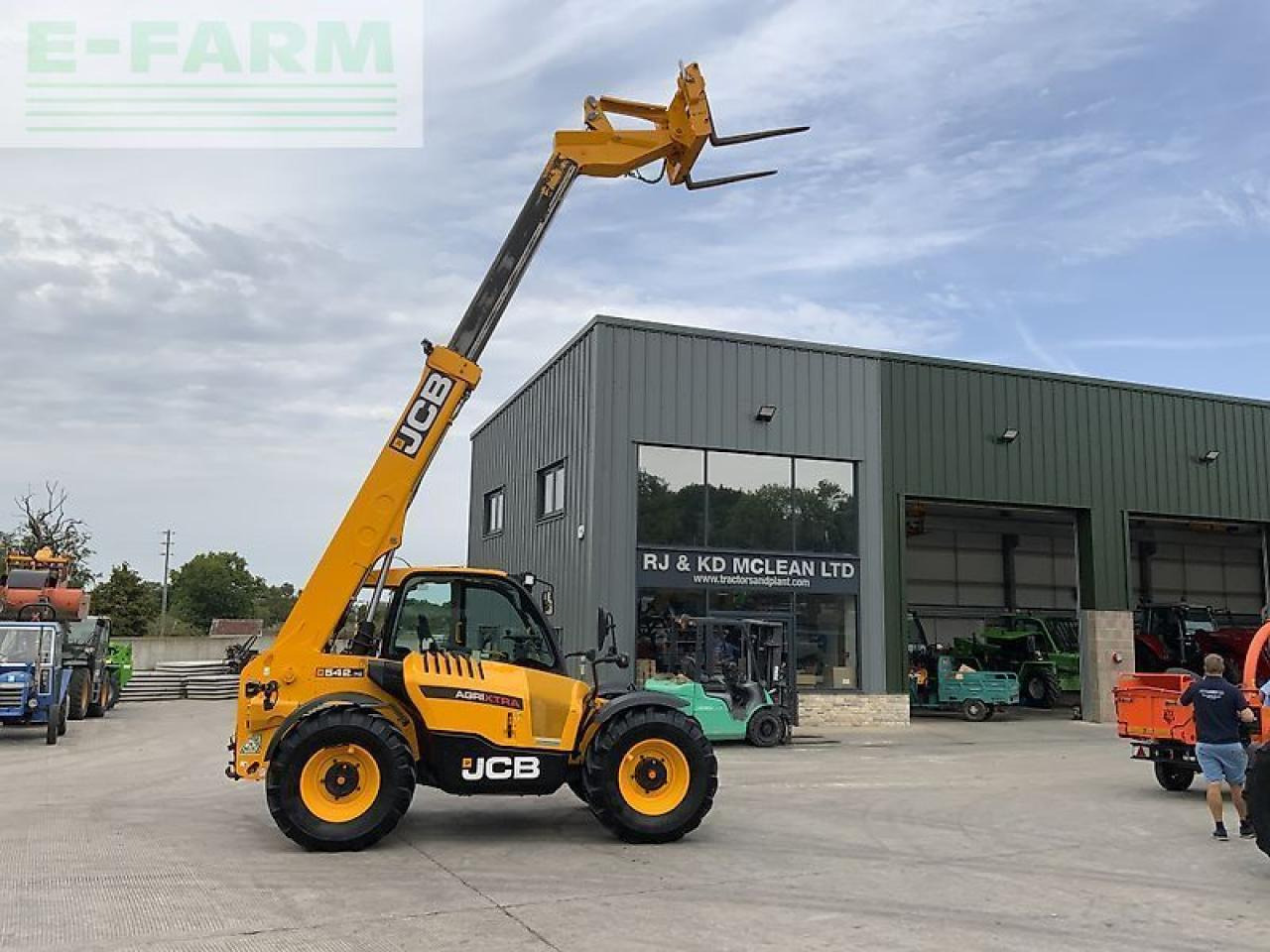 Mini rýpadlo JCB 542-70 agri xtra telehandler (st24069): obrázek 15