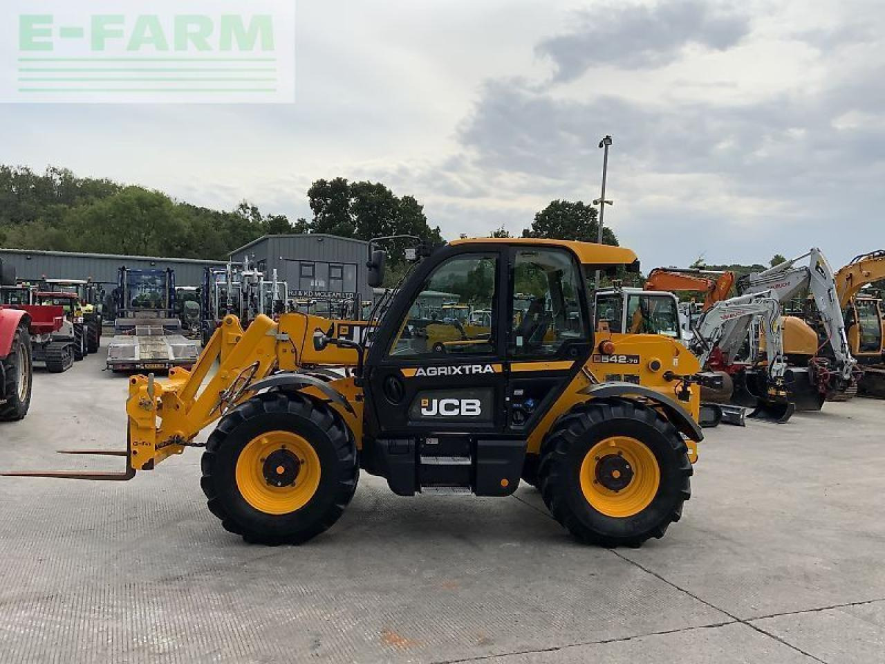 Mini rýpadlo JCB 542-70 agri xtra telehandler (st24069): obrázek 6