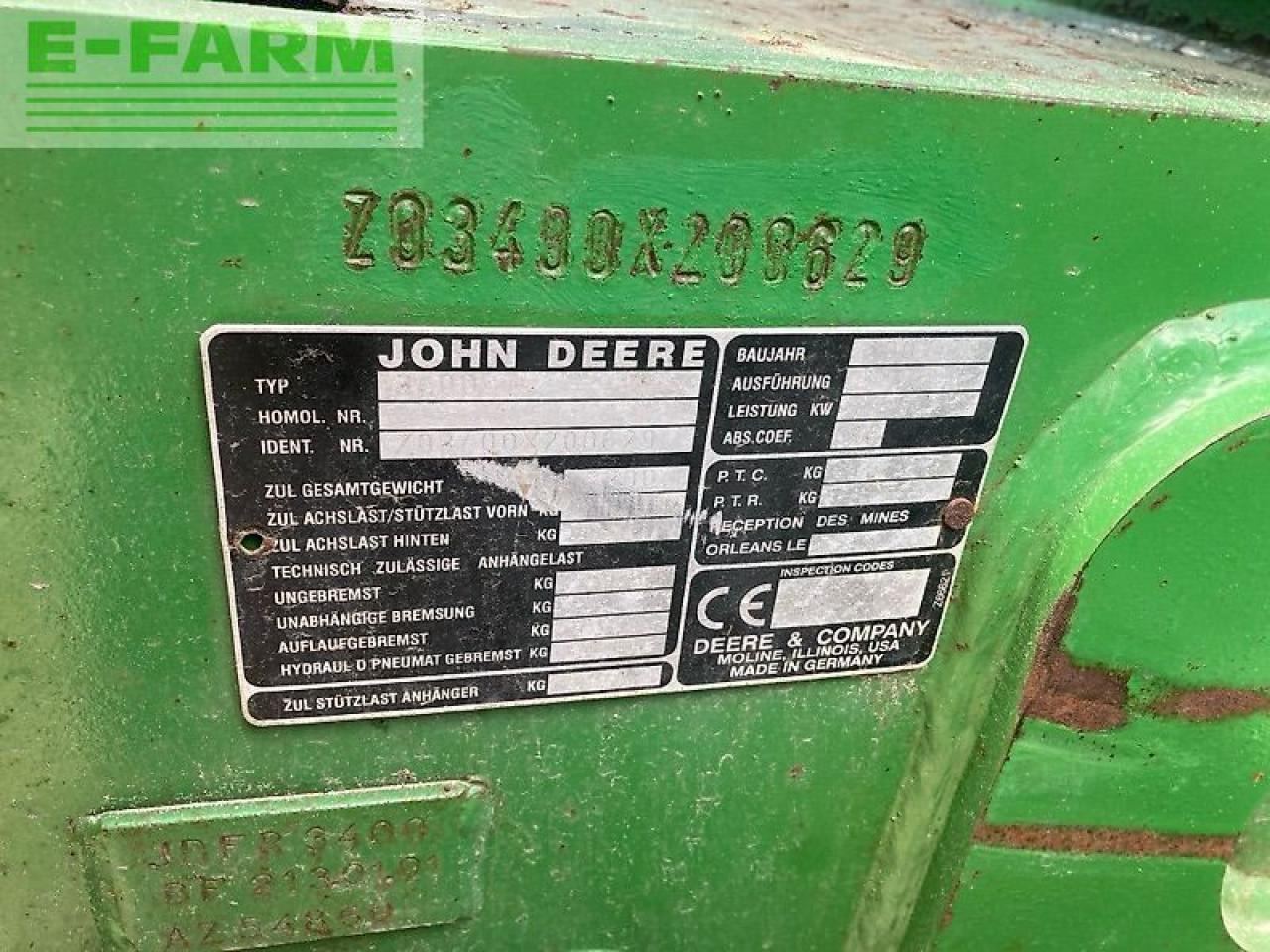 John Deere 3400 - Teleskopický manipulátor: obrázek 2 John Deere 3400 - Teleskopický manipulátor: obrázek 2