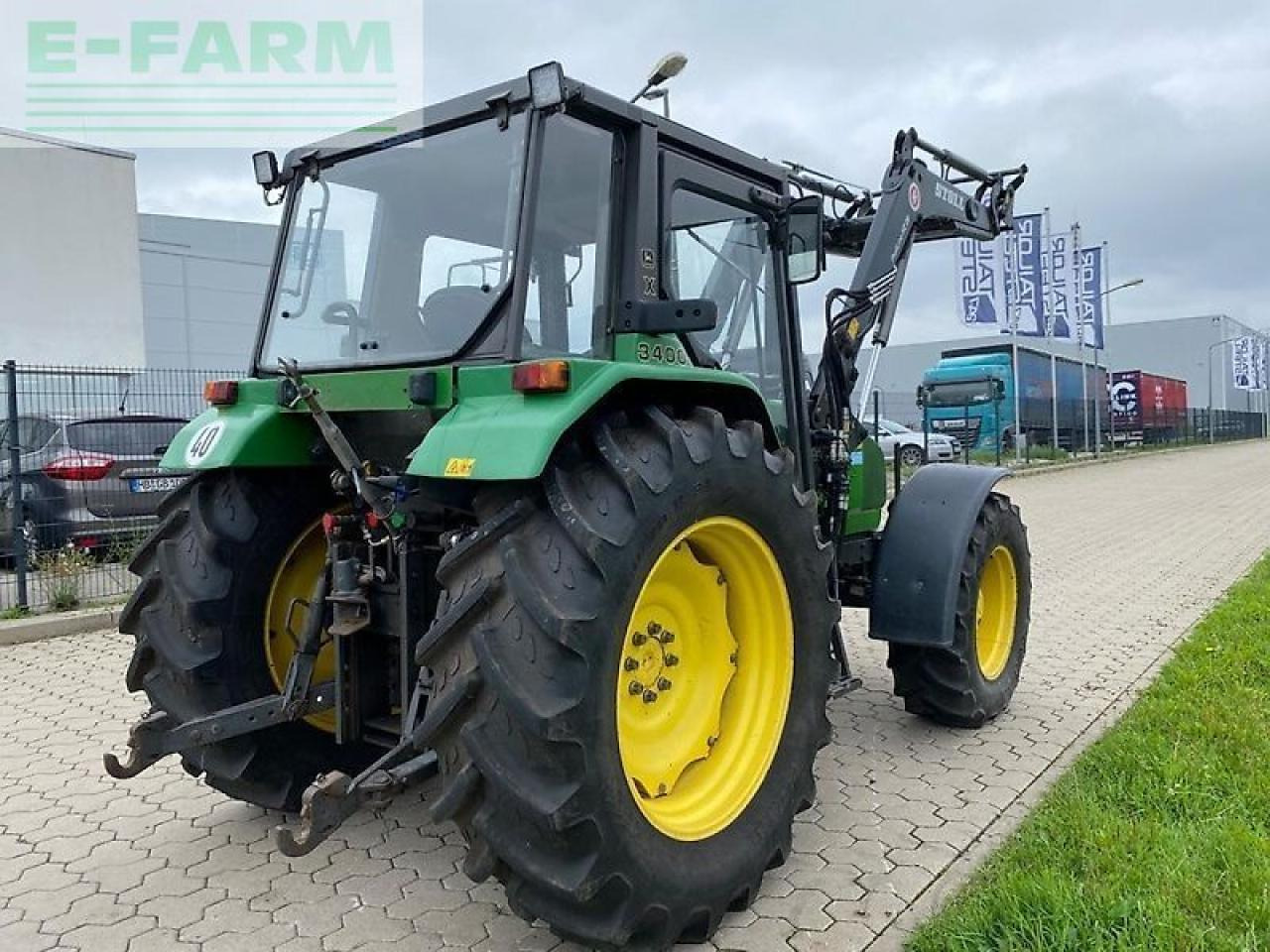 John Deere 3400x + stoll fz20 - Traktor: obrázek 3 John Deere 3400x + stoll fz20 - Traktor: obrázek 3