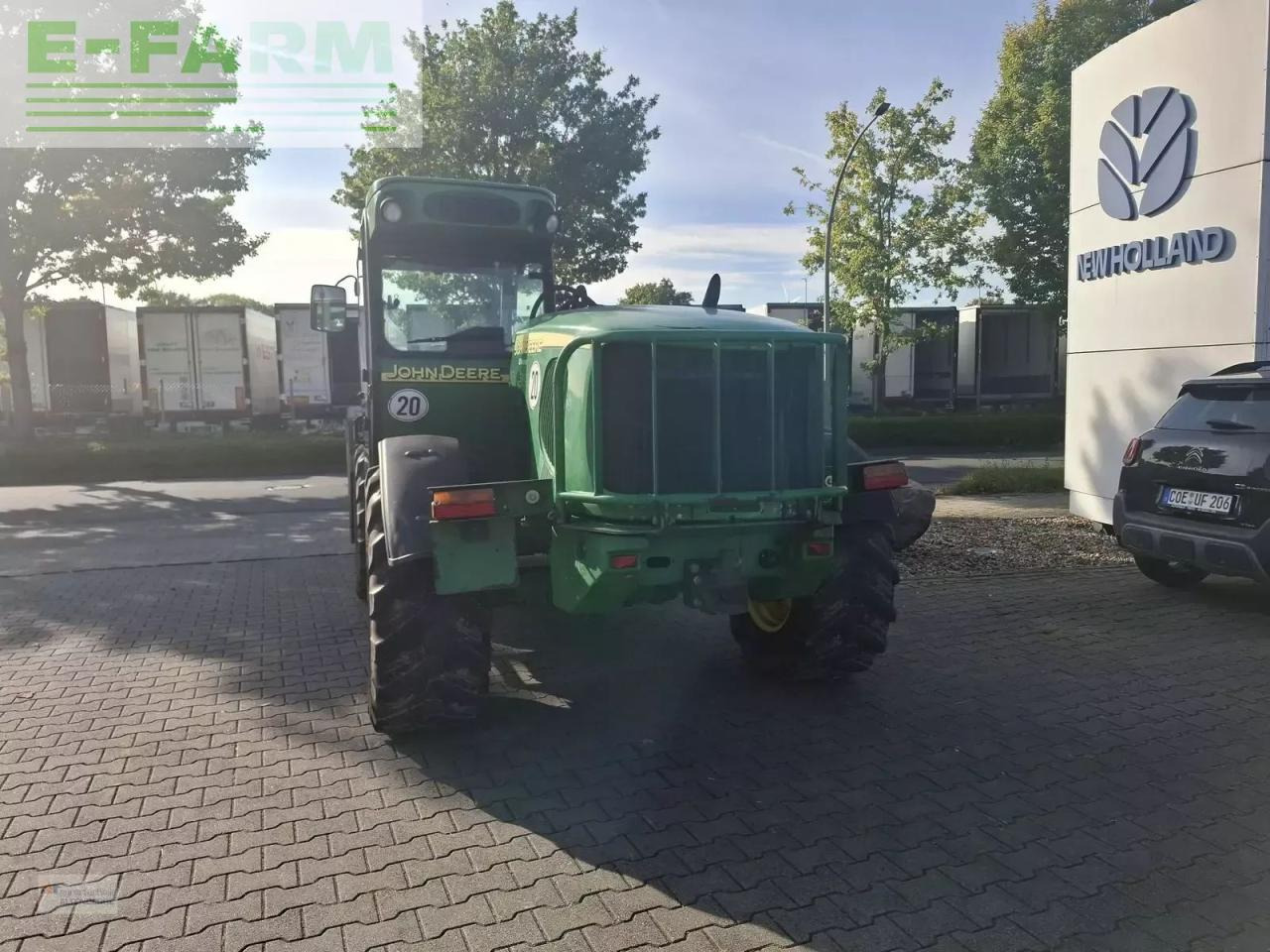 John Deere 3420 mit schaufel und palettengabel - Teleskopický manipulátor: obrázek 5 John Deere 3420 mit schaufel und palettengabel - Teleskopický manipulátor: obrázek 5