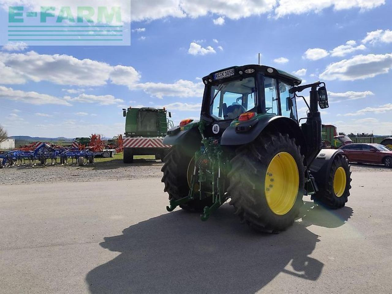 John Deere 6100m - Traktor: obrázek 4 John Deere 6100m - Traktor: obrázek 4
