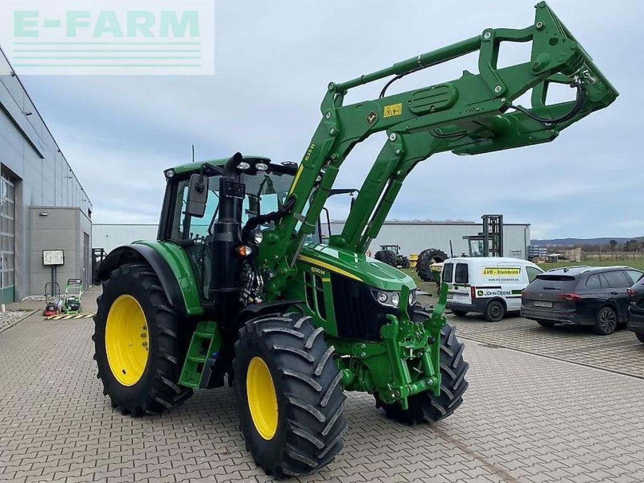 John Deere 6120m mit frontlader 623r - Traktor: obrázek 2 John Deere 6120m mit frontlader 623r - Traktor: obrázek 2