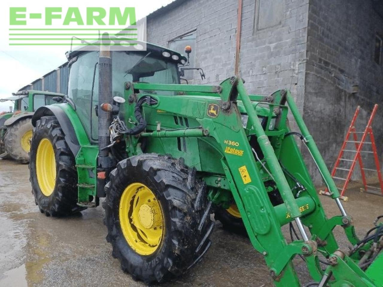 John Deere 6140r - Traktor: obrázek 2 John Deere 6140r - Traktor: obrázek 2