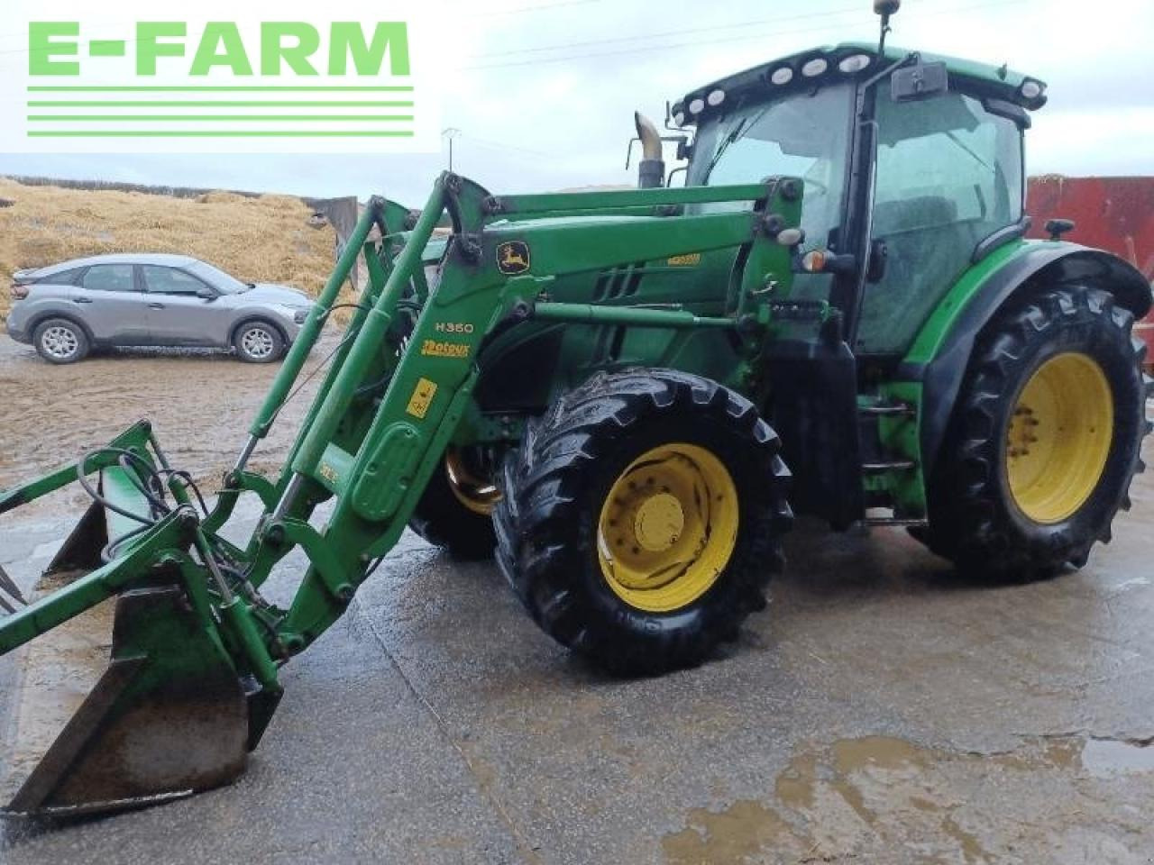John Deere 6140r - Traktor: obrázek 1 John Deere 6140r - Traktor: obrázek 1