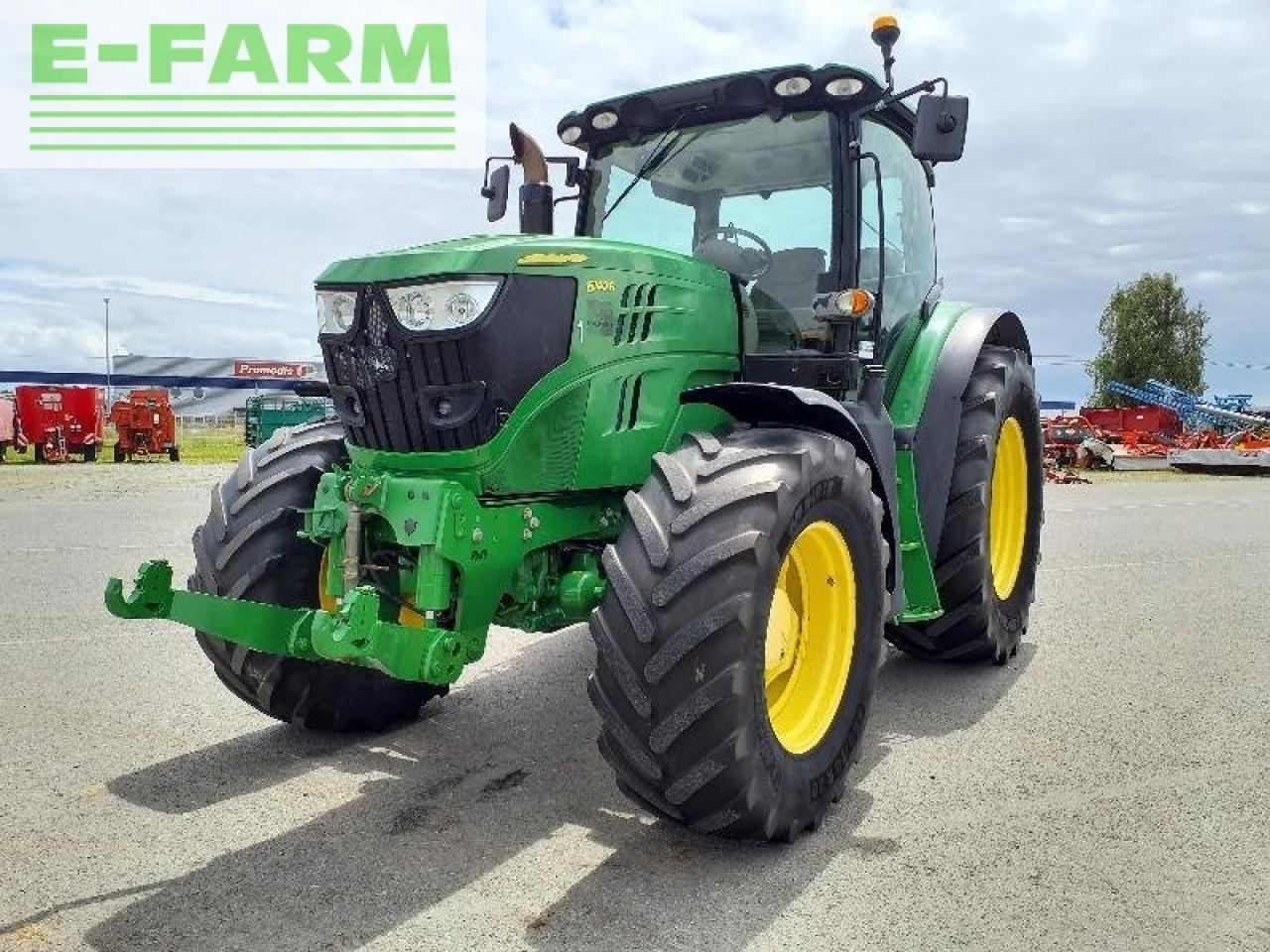 John Deere 6140r - Traktor: obrázek 4 John Deere 6140r - Traktor: obrázek 4