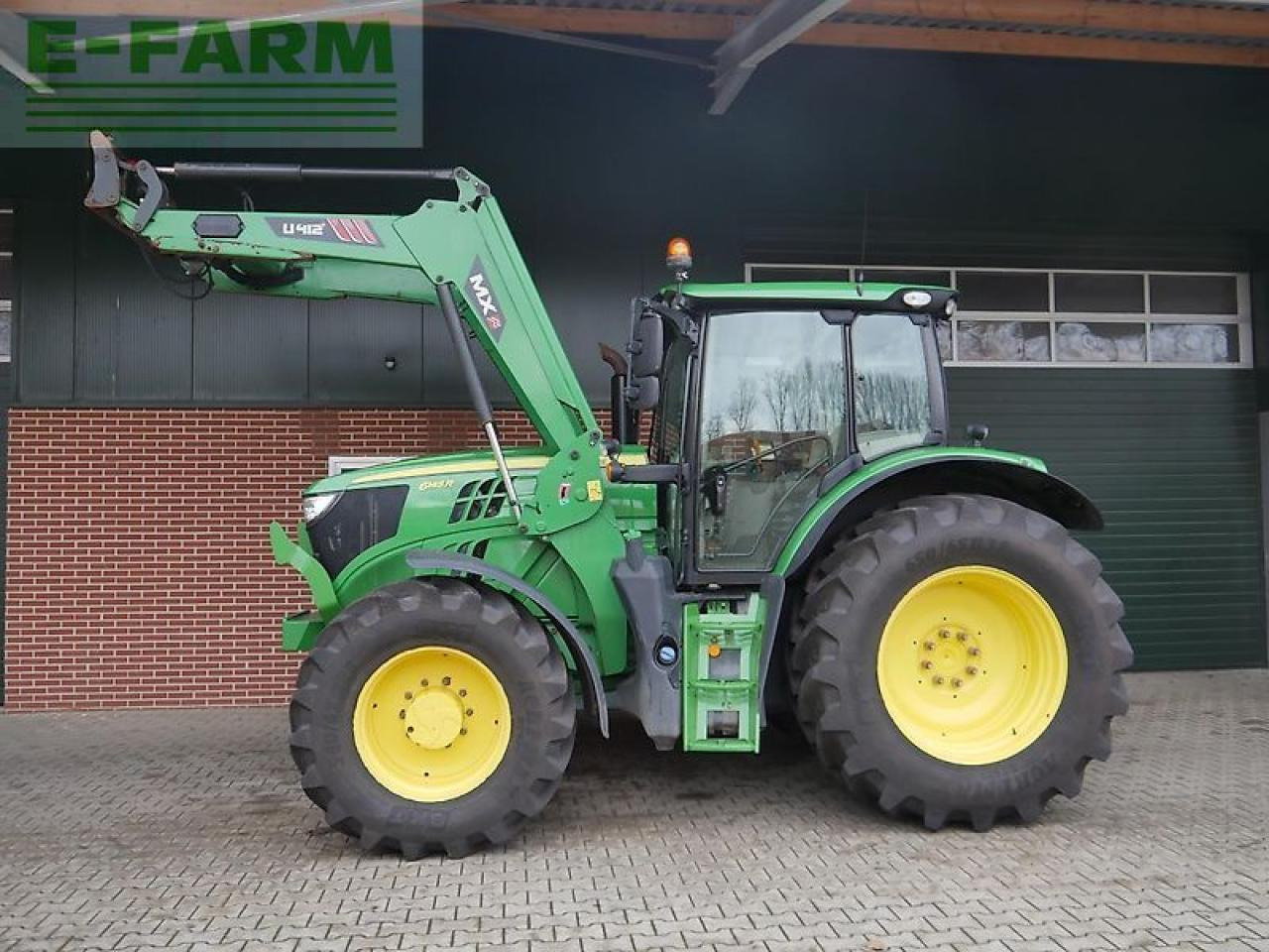 John Deere 6145r autoquad+ frontlader - Traktor: obrázek 4 John Deere 6145r autoquad+ frontlader - Traktor: obrázek 4