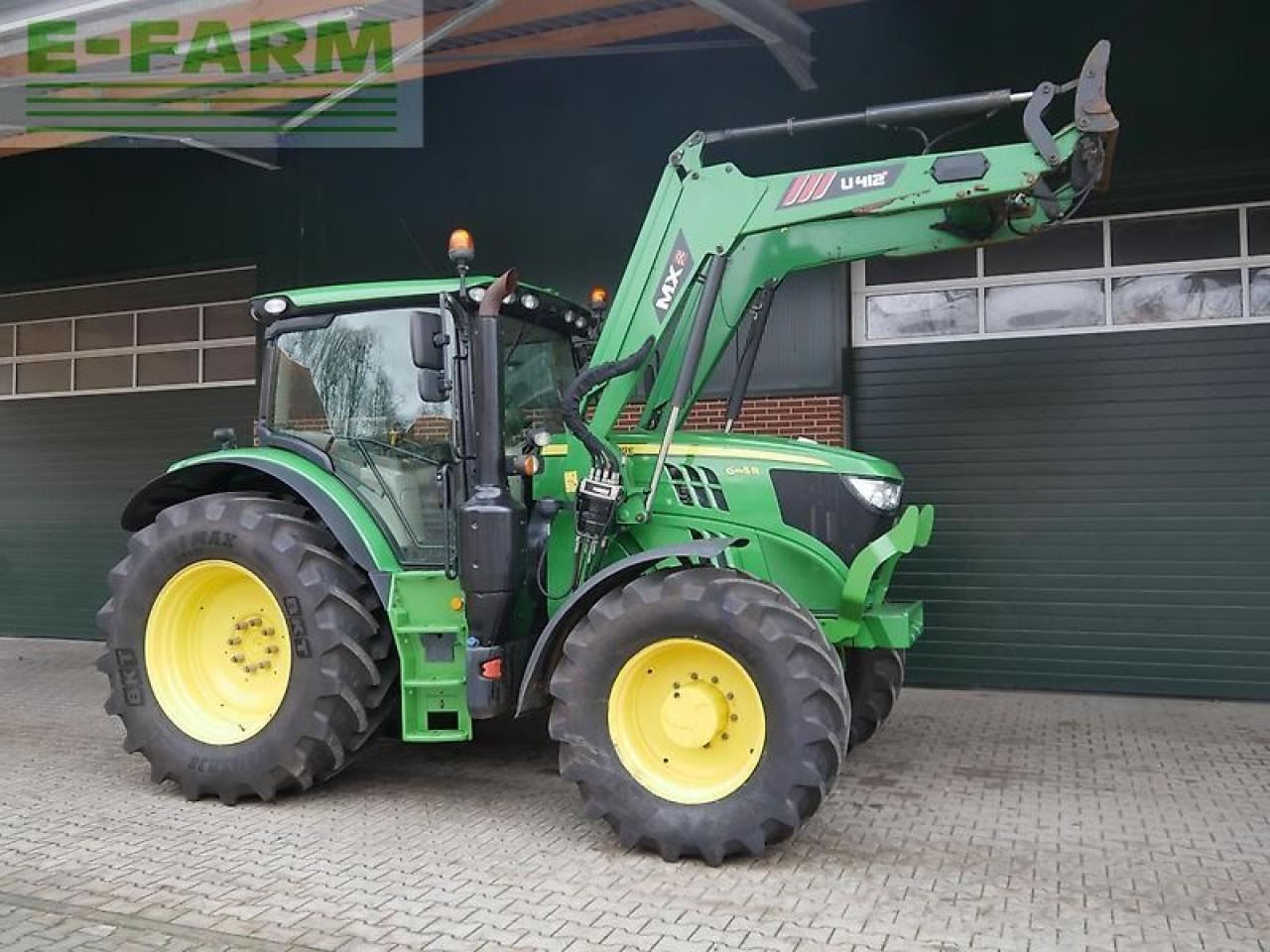 John Deere 6145r autoquad+ frontlader - Traktor: obrázek 1 John Deere 6145r autoquad+ frontlader - Traktor: obrázek 1