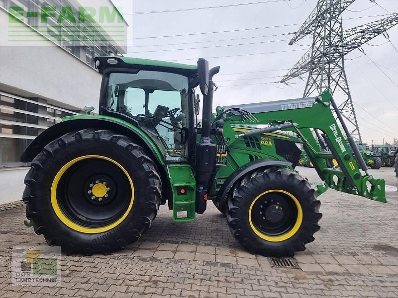 John Deere 6155r - Traktor: obrázek 5 John Deere 6155r - Traktor: obrázek 5
