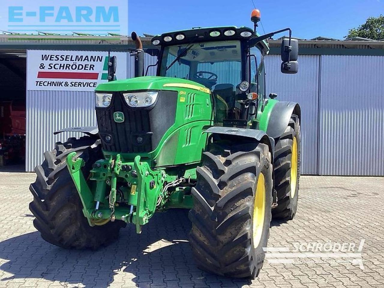 John Deere 6195 r - Traktor: obrázek 2 John Deere 6195 r - Traktor: obrázek 2