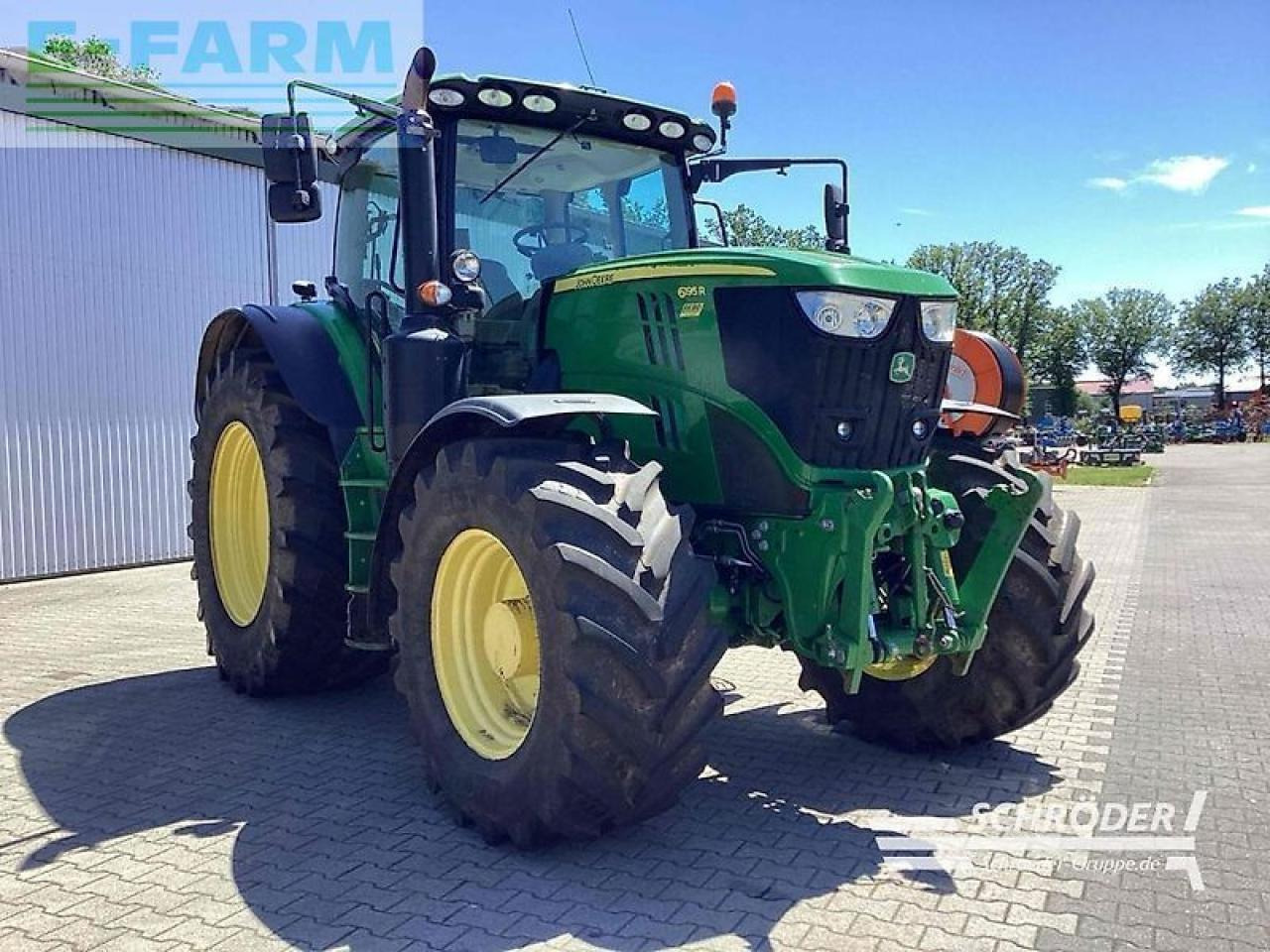 John Deere 6195 r - Traktor: obrázek 1 John Deere 6195 r - Traktor: obrázek 1