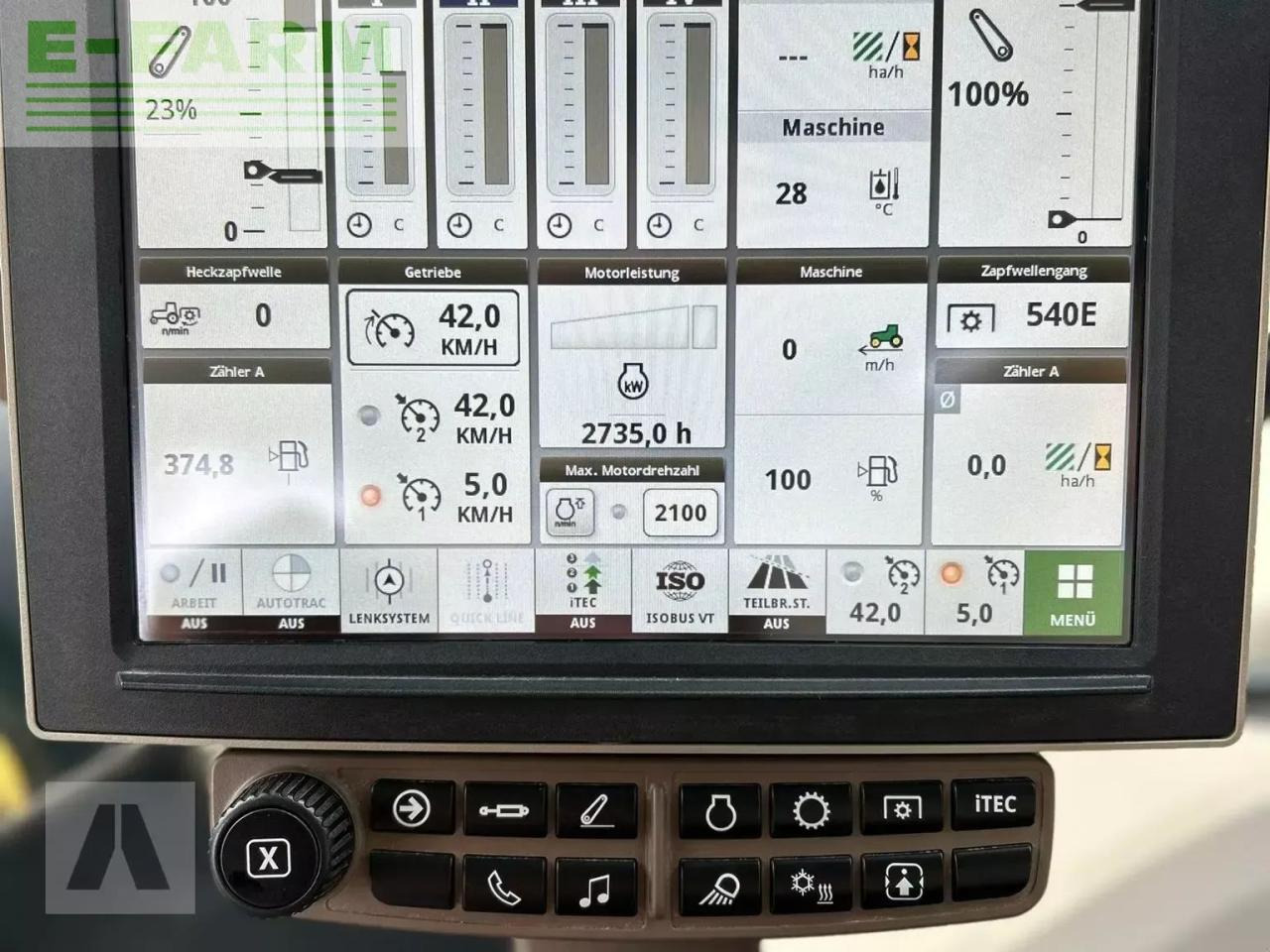Traktor John Deere 6195r 6195 r: obrázek 7