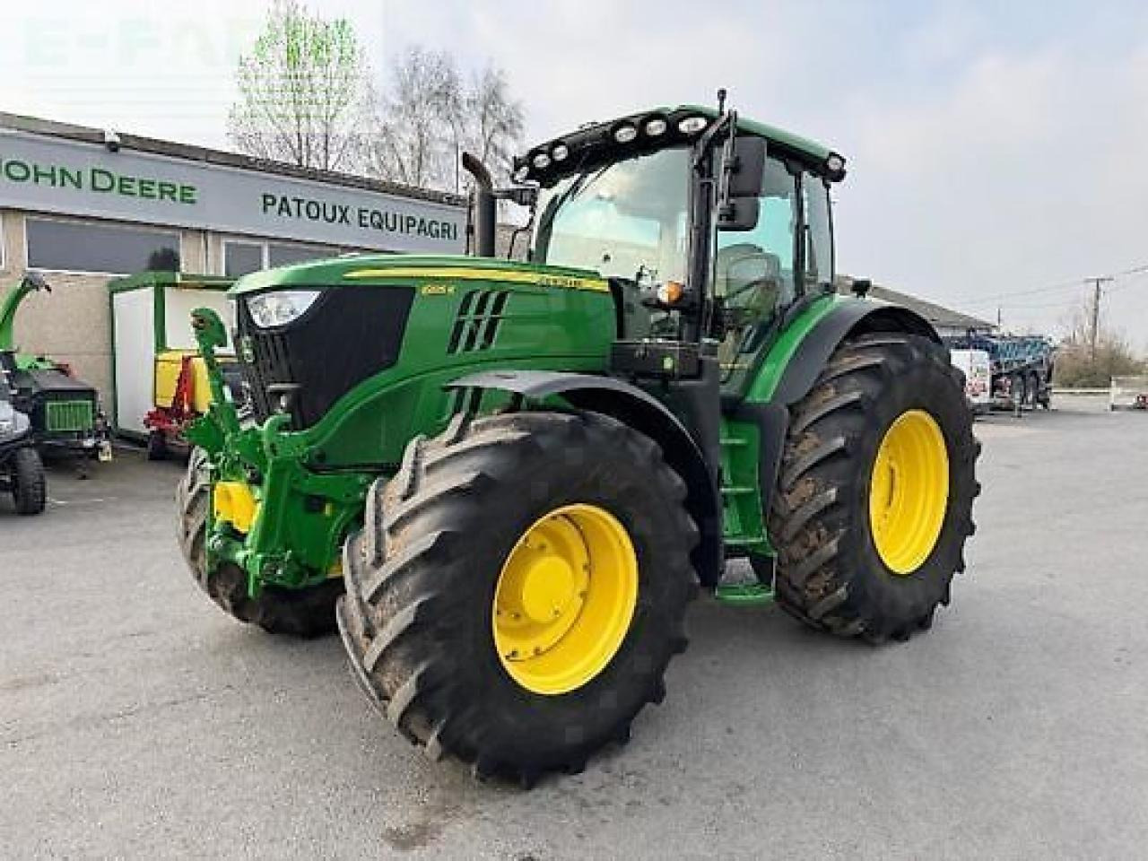 John Deere 6195r - Traktor: obrázek 1 John Deere 6195r - Traktor: obrázek 1