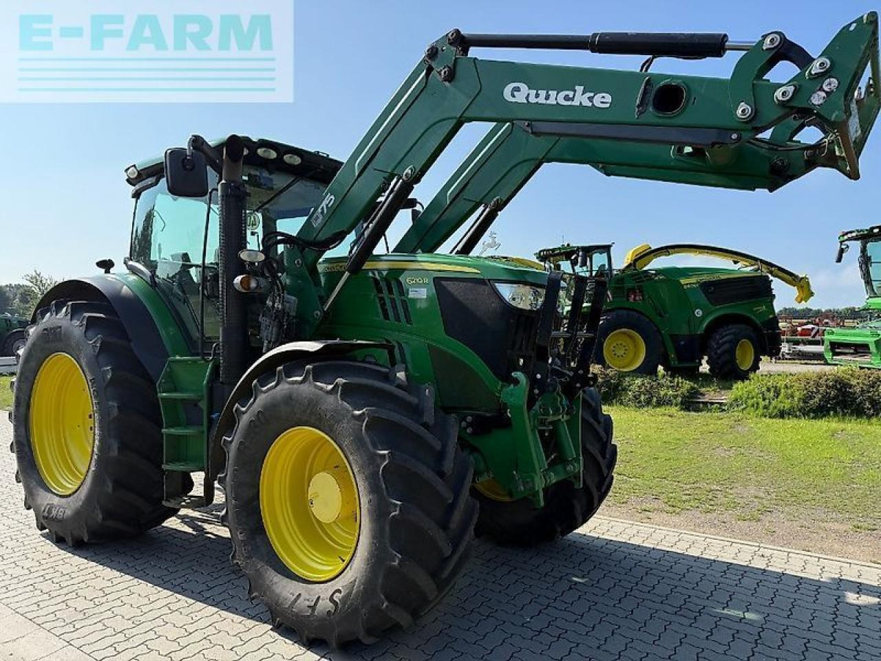 John Deere 6210r - Traktor: obrázek 1 John Deere 6210r - Traktor: obrázek 1