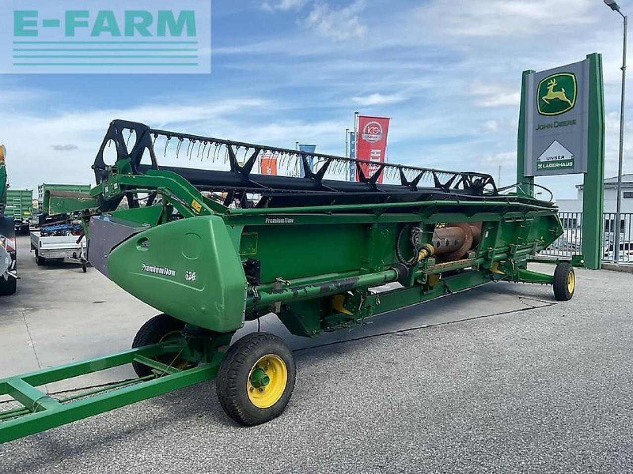 John Deere 630 premium flow - Příslušenství pro sklízecí řezačky: obrázek 1 John Deere 630 premium flow - Příslušenství pro sklízecí řezačky: obrázek 1