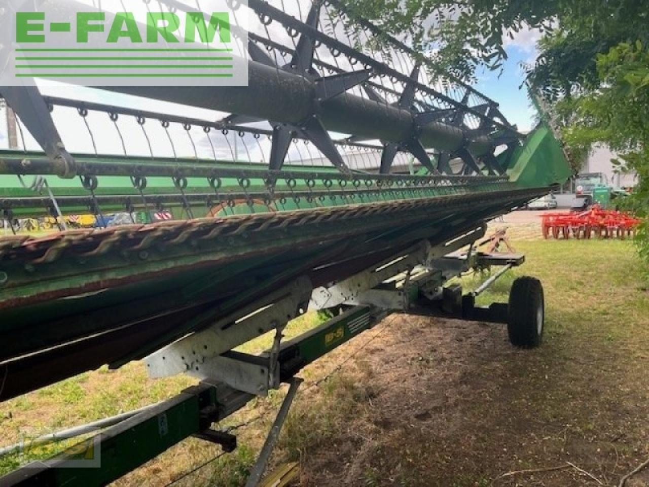 John Deere 635r inkl. rapsvorsatz und wagen - Žací lišta: obrázek 2 John Deere 635r inkl. rapsvorsatz und wagen - Žací lišta: obrázek 2