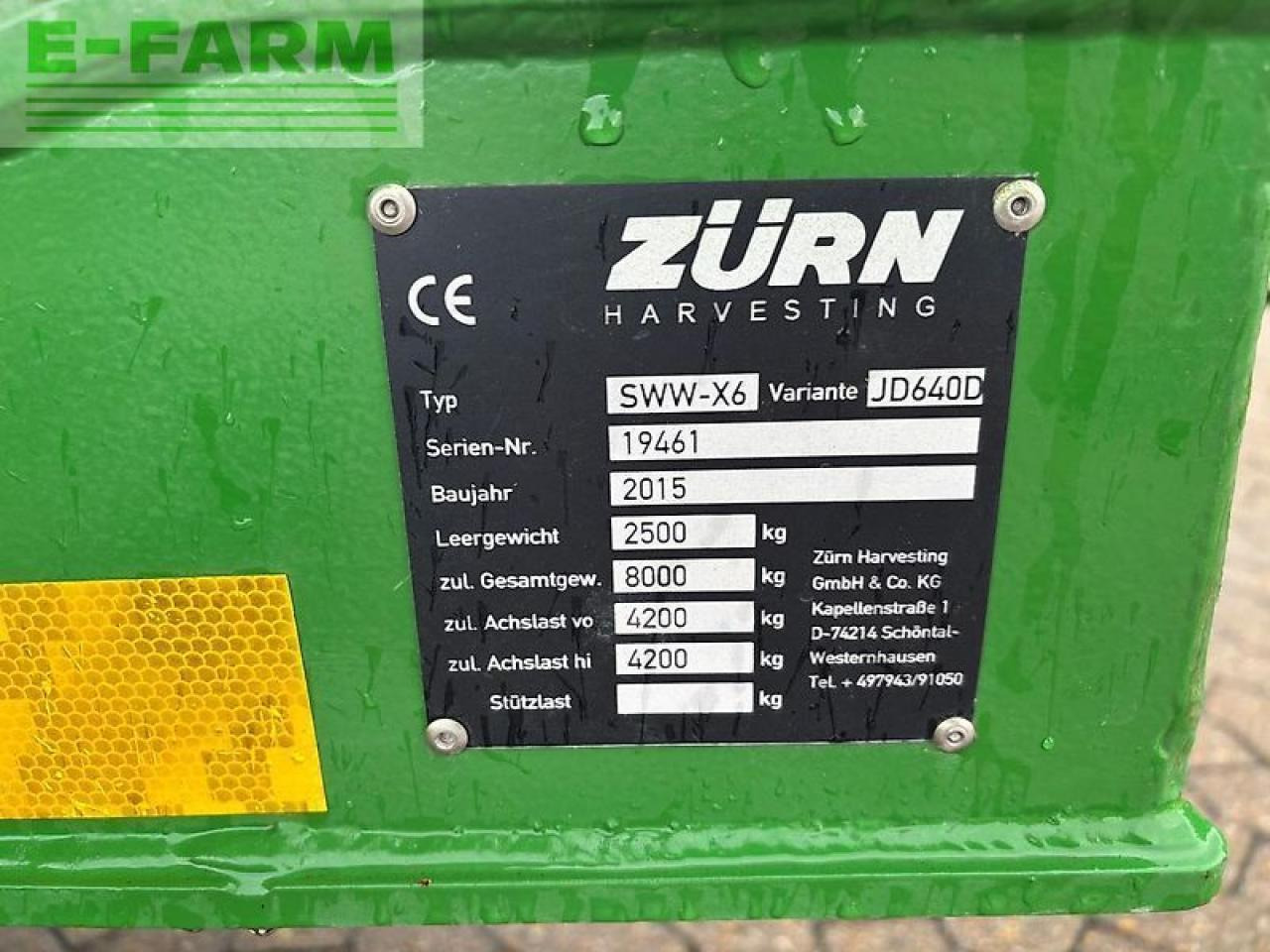 John Deere 640d - Příslušenství pro sklízecí řezačky: obrázek 3 John Deere 640d - Příslušenství pro sklízecí řezačky: obrázek 3