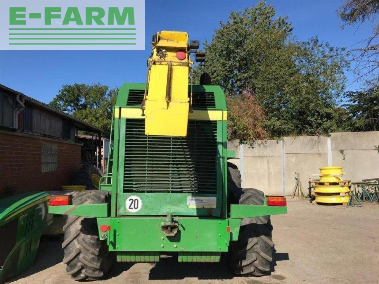 John Deere 6650 - Sklízecí řezačka: obrázek 3 John Deere 6650 - Sklízecí řezačka: obrázek 3