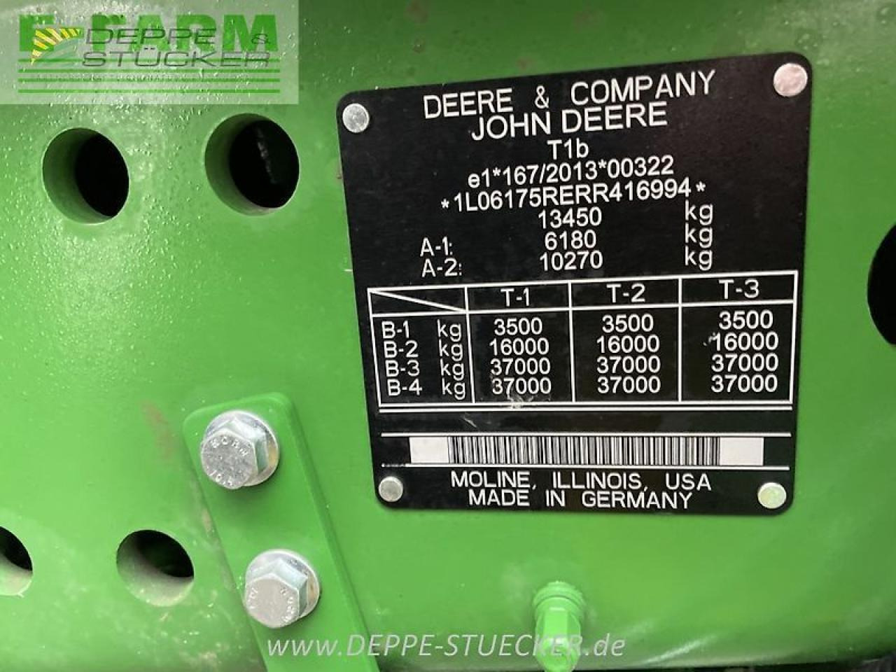John Deere 6r 175 - Traktor: obrázek 2 John Deere 6r 175 - Traktor: obrázek 2