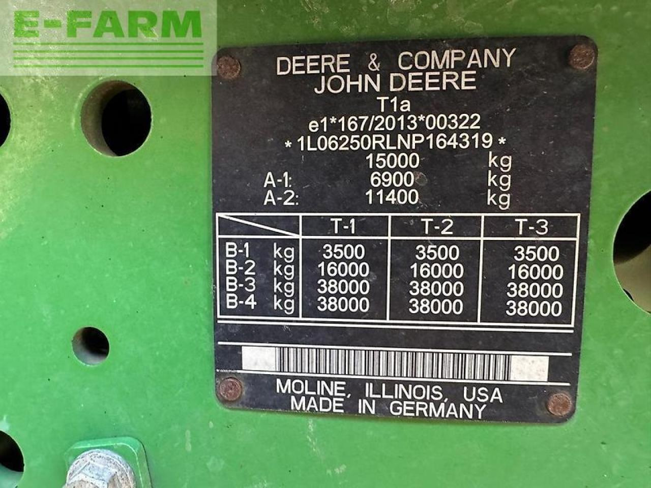 Traktor John Deere 6r 250: obrázek 7