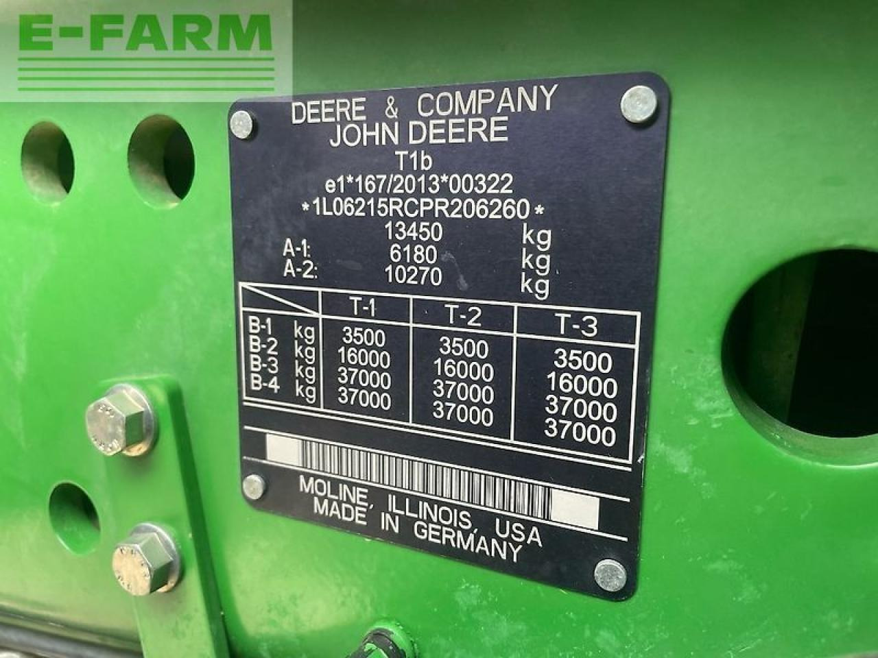 Traktor John Deere 6r215 / 6r 215: obrázek 10
