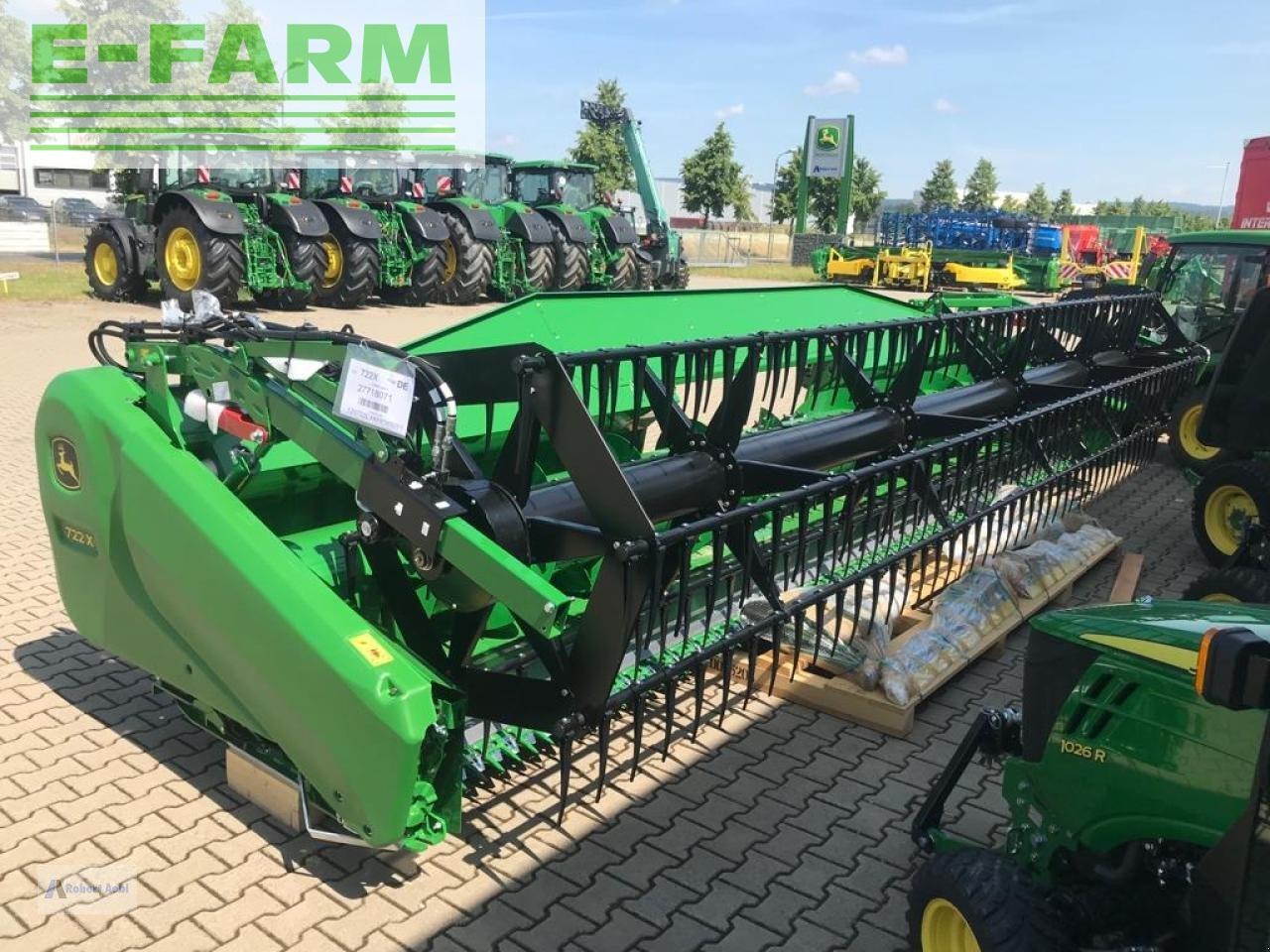 John Deere 722x - Žací lišta: obrázek 1 John Deere 722x - Žací lišta: obrázek 1