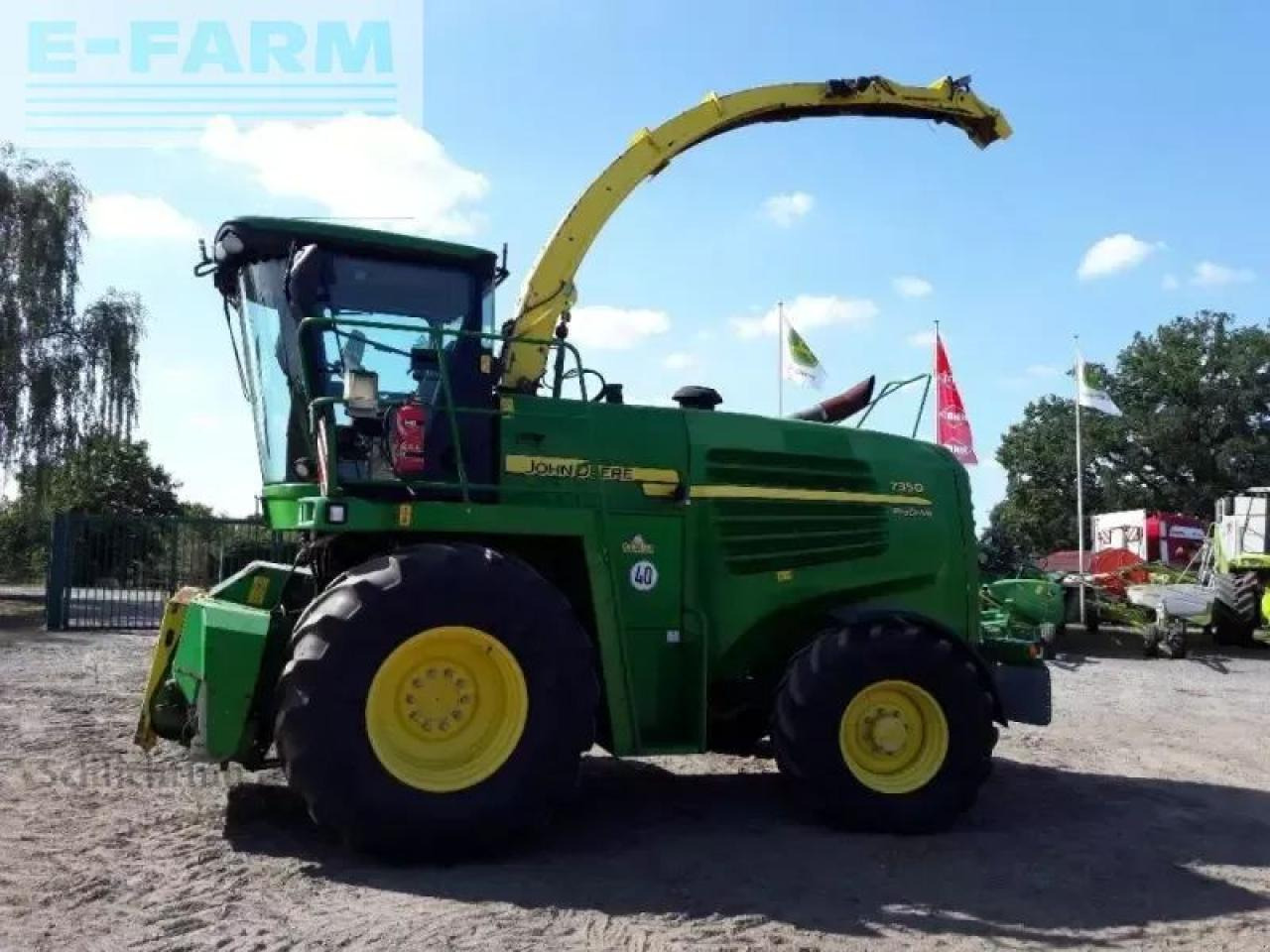 John Deere 7350 ohne vorsatz - Sklízecí řezačka: obrázek 4 John Deere 7350 ohne vorsatz - Sklízecí řezačka: obrázek 4