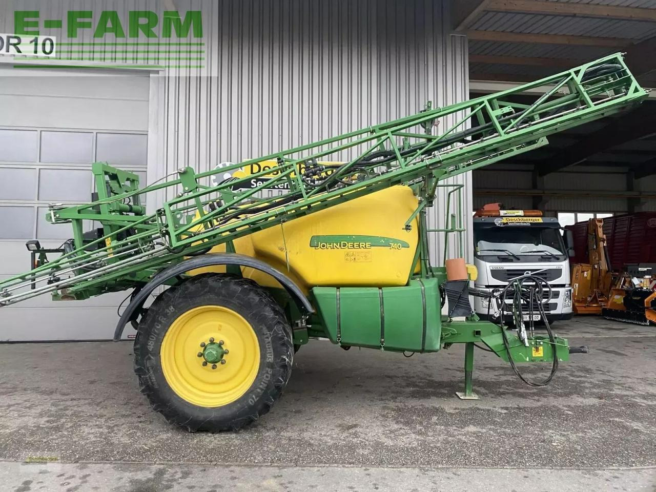 John Deere 740 - 28 m - Tažený postřikovač: obrázek 2 John Deere 740 - 28 m - Tažený postřikovač: obrázek 2