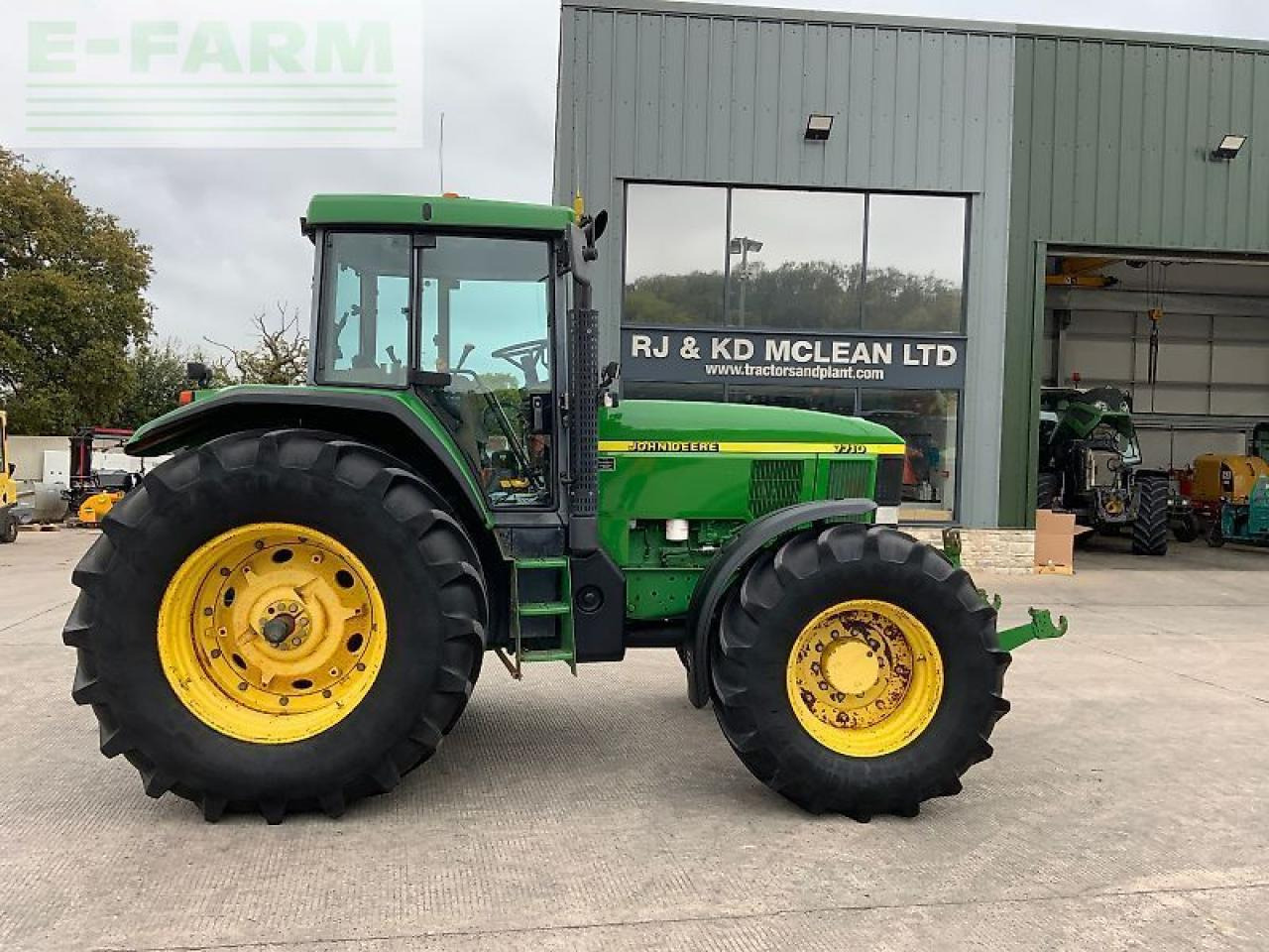 John Deere 7710 tractor - Traktor: obrázek 1 John Deere 7710 tractor - Traktor: obrázek 1