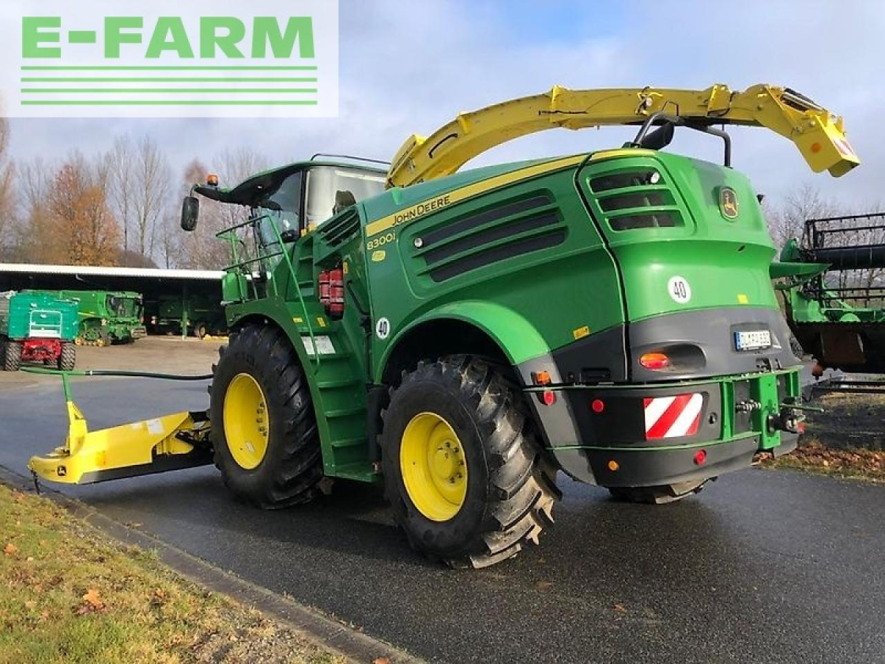 John Deere 8300i mit kemper 360plus & pu 639 - Sklízecí řezačka: obrázek 4 John Deere 8300i mit kemper 360plus & pu 639 - Sklízecí řezačka: obrázek 4