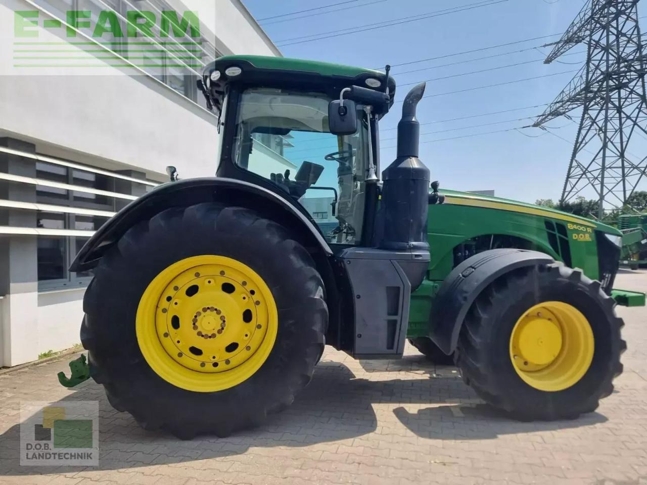 John Deere 8400 r - Traktor: obrázek 4 John Deere 8400 r - Traktor: obrázek 4